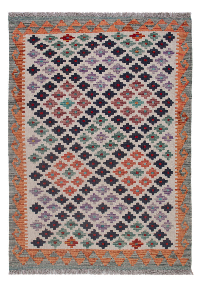 Kilim Maimana Koberec 91x125cm - Vlněný koberec
