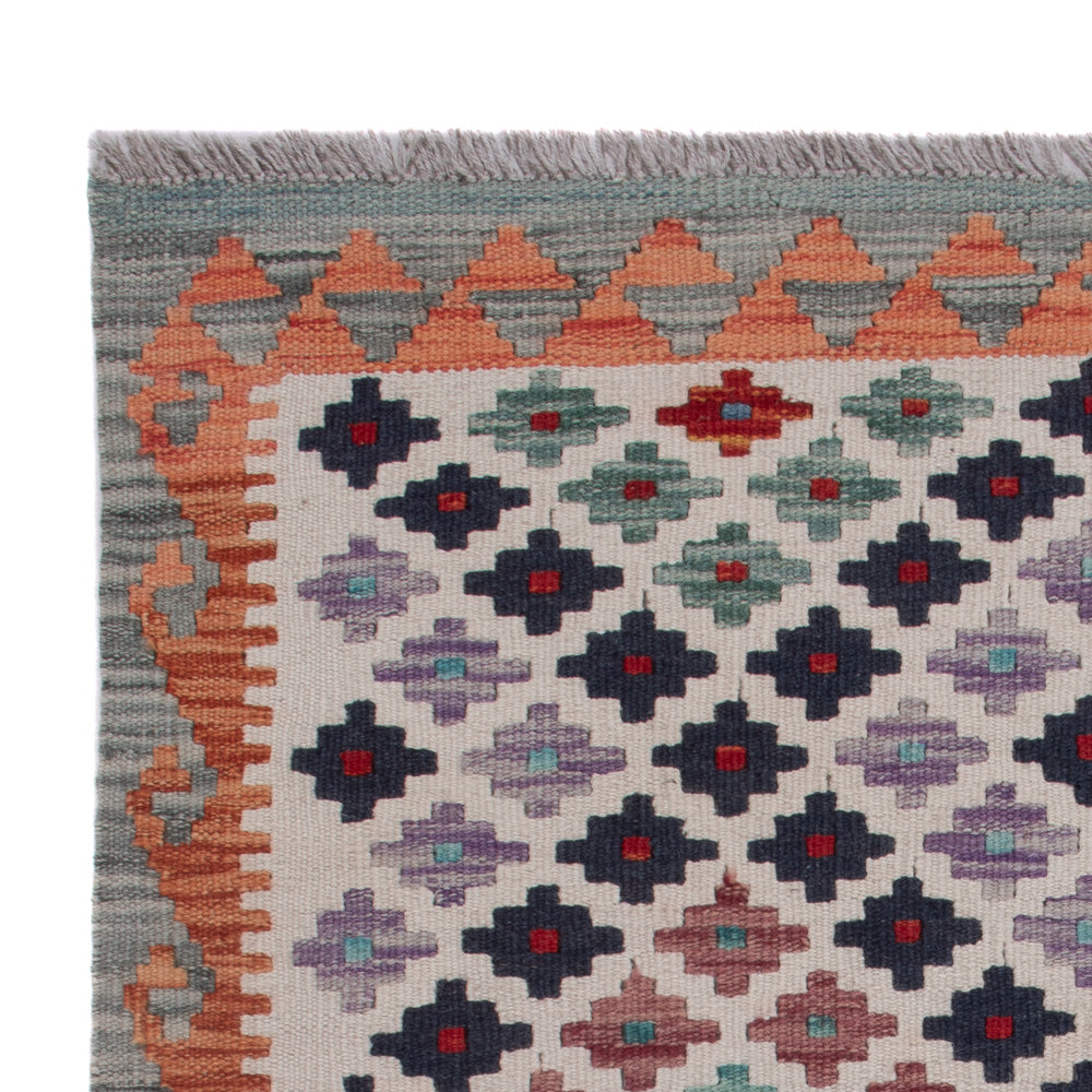 Kilim Maimana Koberec 91x125cm - Vlněný koberec