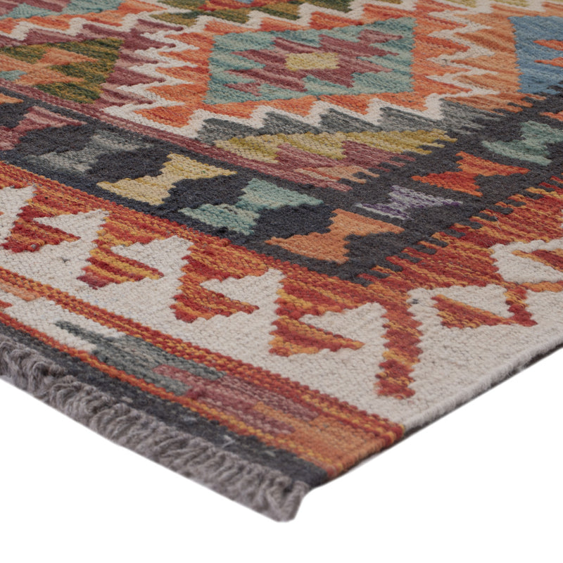 Kilim Maimana Koberec 132x85cm - Vlněný koberec