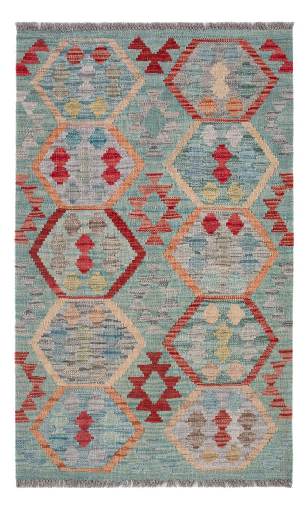 Kilim Maimana Koberec 126x79cm - Vlněný koberec