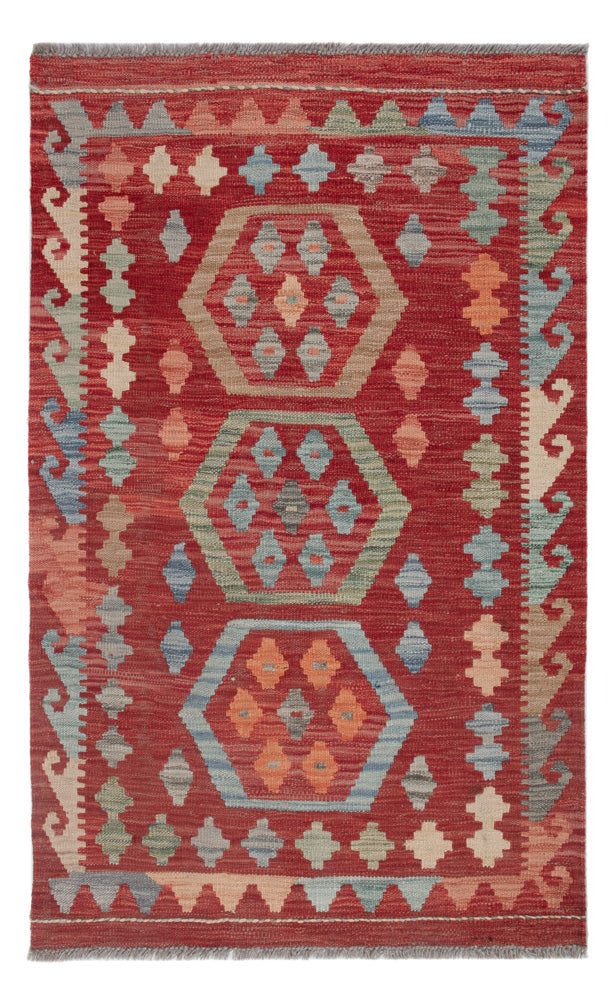 Kilim Maimana Koberec 126x80cm - Vlněný koberec
