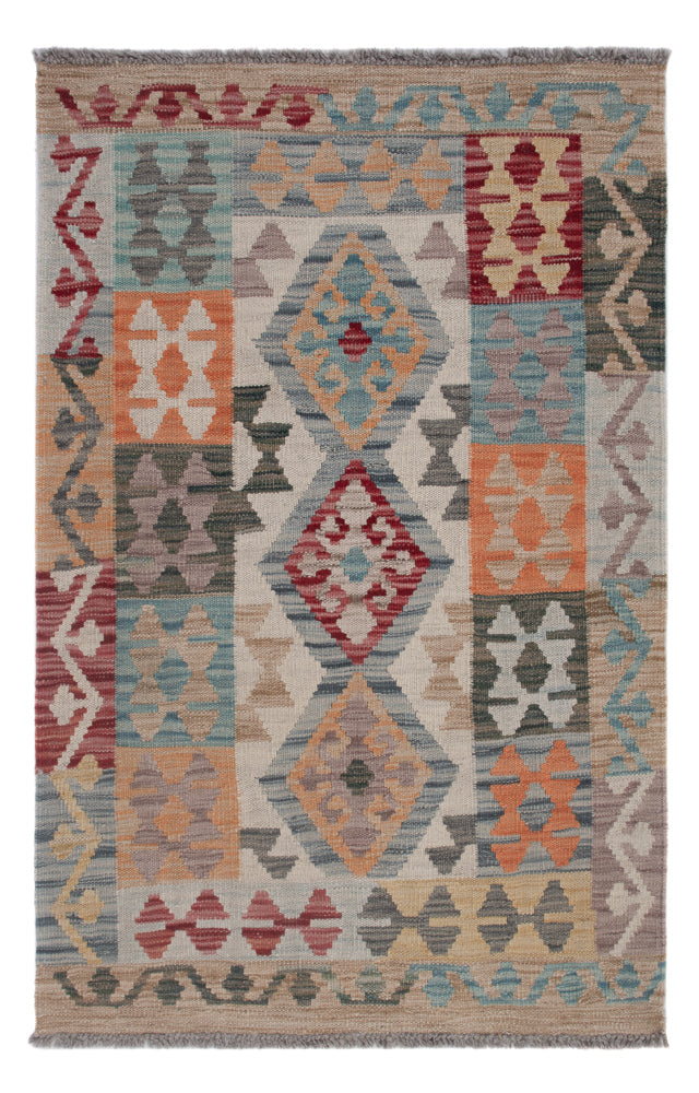 Kilim Maimana Koberec 117x80cm - Vlněný koberec