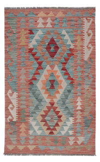 Kelimský koberec - Splash - 127 x 77 cm - vícebarevné – product image