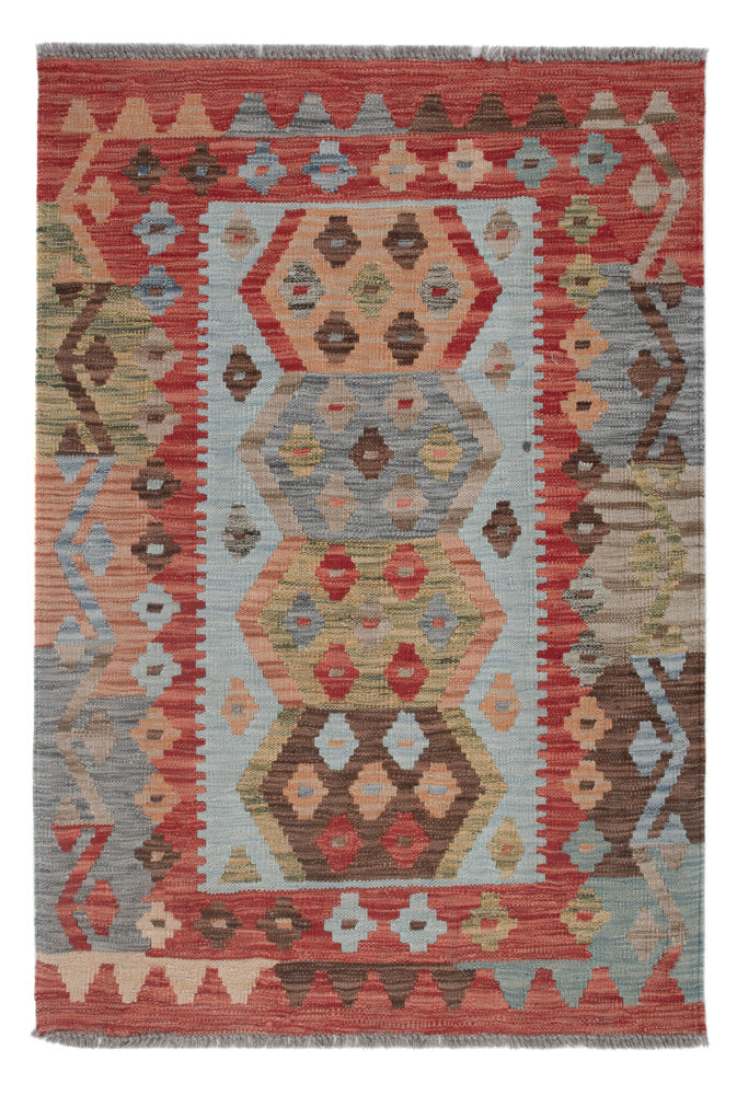 Kilim Maimana Koberec 121x87cm - Vlněný koberec