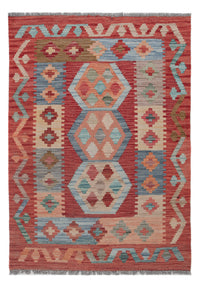Kelimský koberec - Splash - 114 x 81 cm - vícebarevné – product image