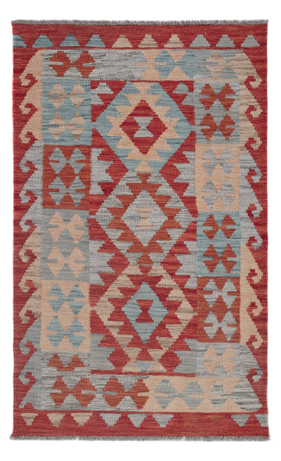Kilim Maimana Koberec 76x123cm - Vlněný koberec - vícebarevný