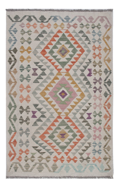 Kilim Maimana Koberec 87x134cm - Vlněný koberec
