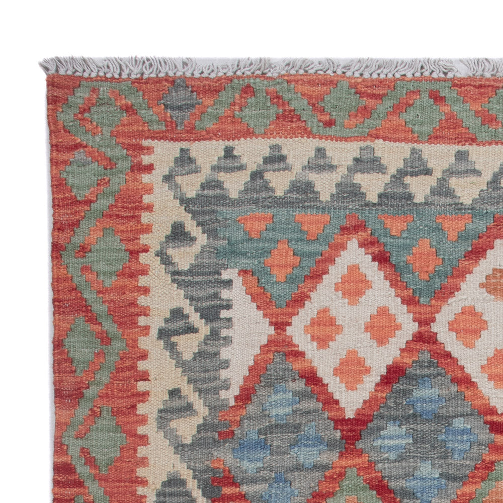 Kilim Maimana Koberec 100x126cm - Vlněný koberec