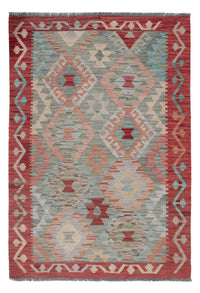 Kelimský koberec - Splash - 123 x 86 cm - vícebarevné – product image