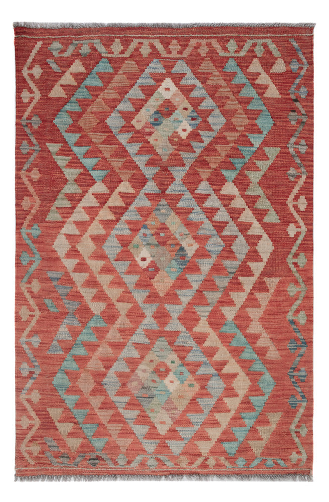 Kilim Maimana Koberec 132x87cm - Vlněný koberec