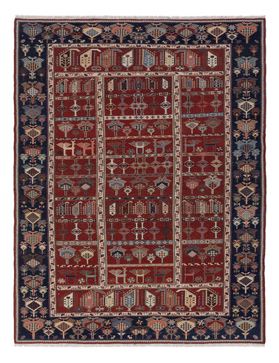 Afghánský kilim Koberec 188x242cm