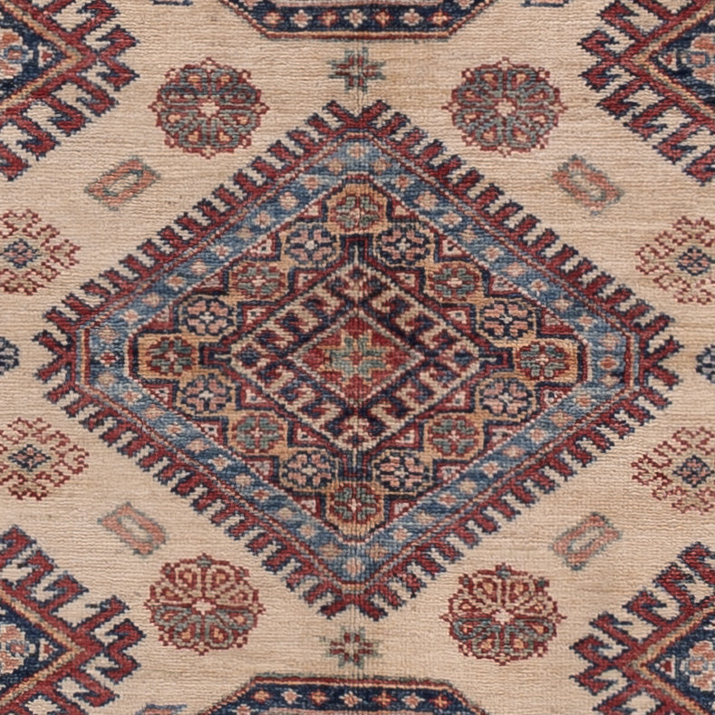 Zieglerův koberec - Kazak - 207 x 147 cm - tmavě béžová