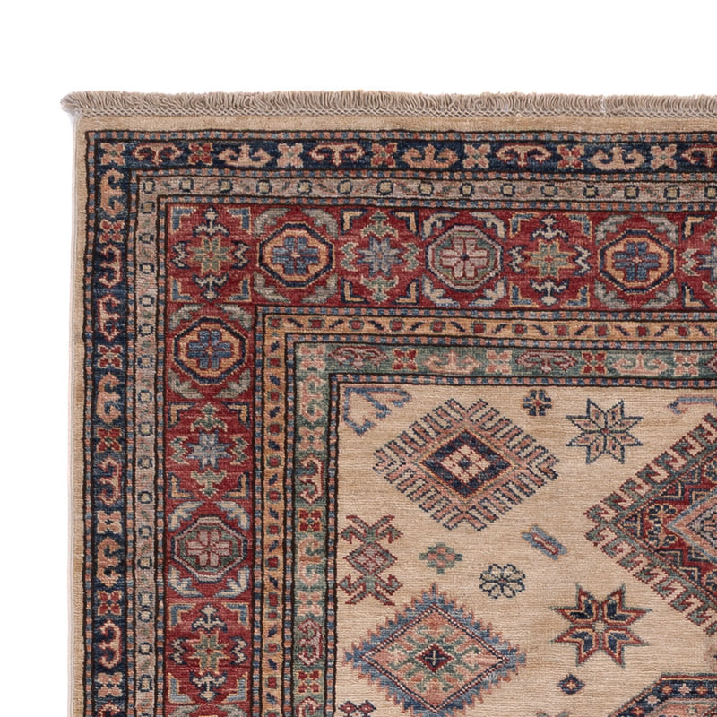 Zieglerův koberec - Kazak - 207 x 147 cm - tmavě béžová