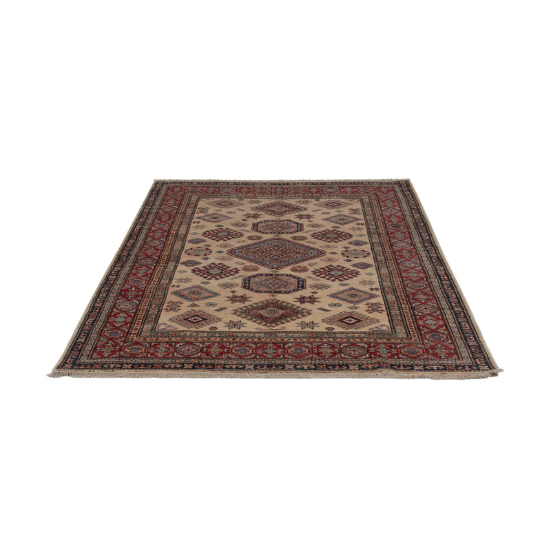 Zieglerův koberec - Kazak - 207 x 147 cm - tmavě béžová