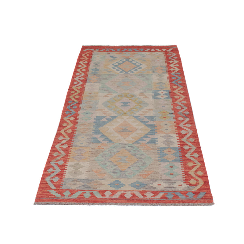 Kilim Maimana Koberec 246x83cm - Vlněný koberec
