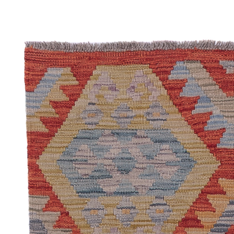 Kilim Maimana Koberec 87x256cm - Vlněný koberec