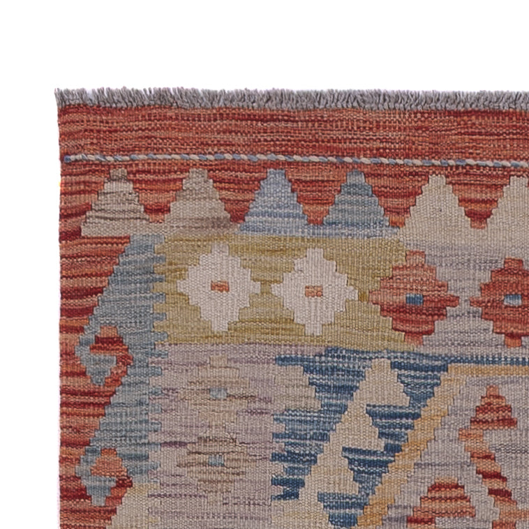Kilim Maimana Koberec 256x88cm - Vlněný koberec