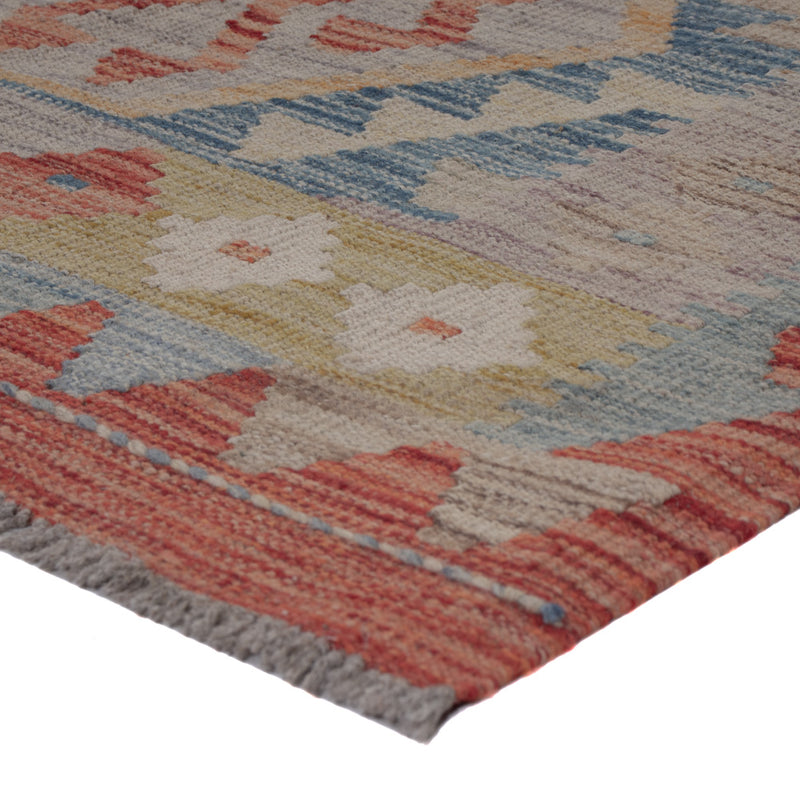 Kilim Maimana Koberec 256x88cm - Vlněný koberec