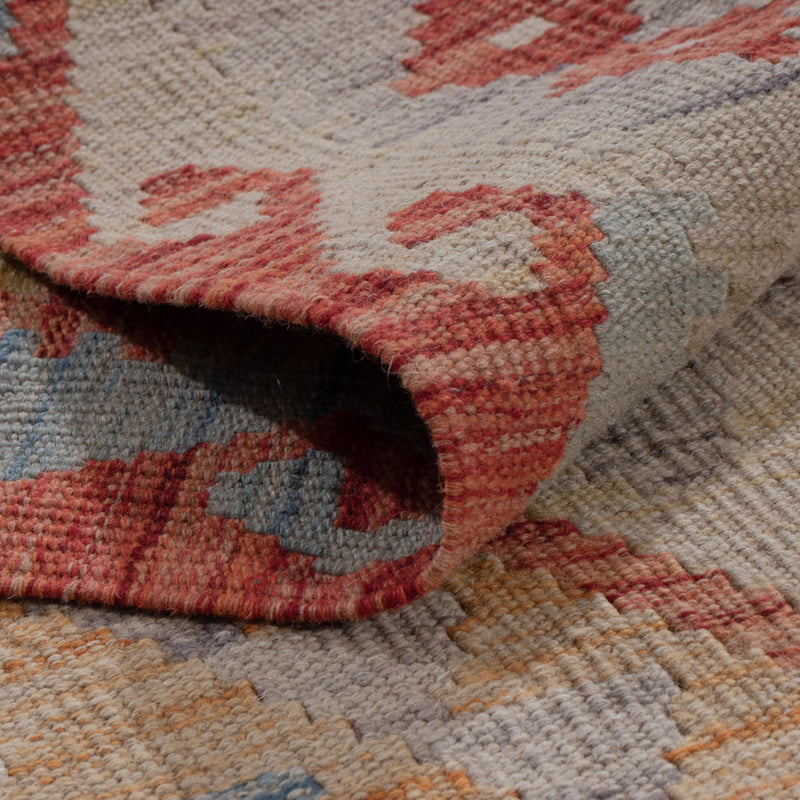 Kilim Maimana Koberec 256x88cm - Vlněný koberec
