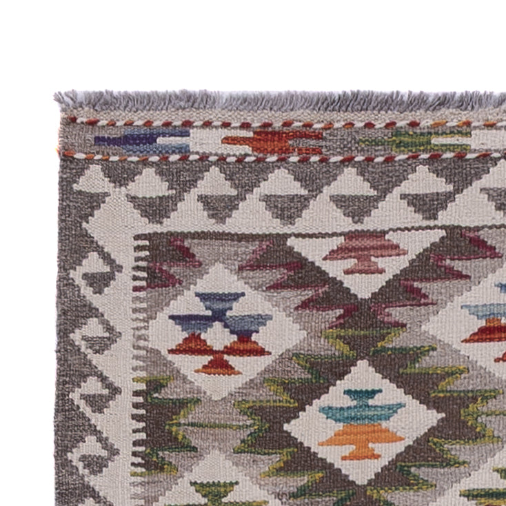 Kilim Maimana Koberec 84x249cm - Vlněný koberec