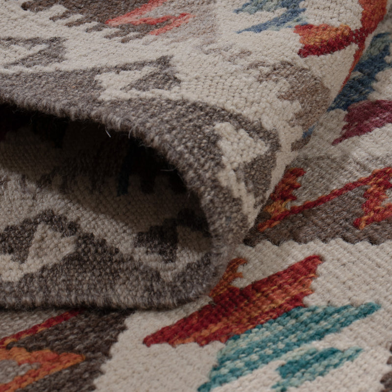Kilim Maimana Koberec 84x249cm - Vlněný koberec