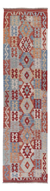 Kilim Maimana Koberec 80x313cm - Vlněný koberec - Běhoun / Vícebarevný / 80 x 313 cm Běhoun