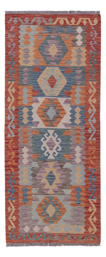 Kilim Maimana Koberec 80x200cm - Vlněný koberec
