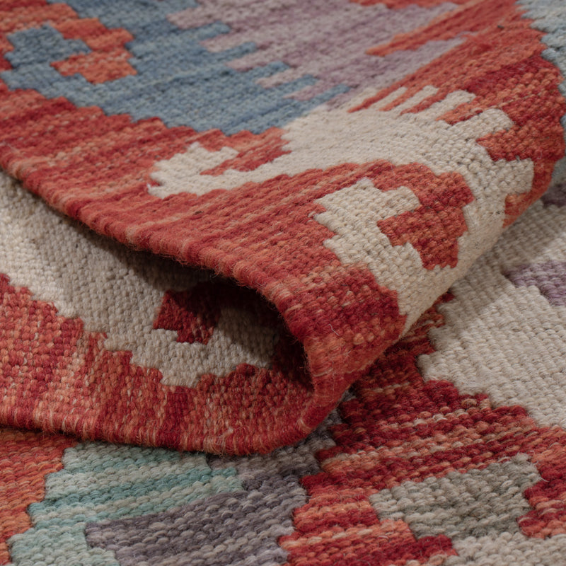 Kilim Maimana Koberec 299x83cm - Vlněný koberec