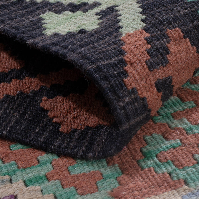 Kilim Maimana Koberec 87x305cm - Vlněný koberec
