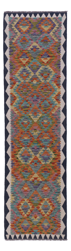Kilim Maimana Koberec 75x297cm - Vlněný koberec