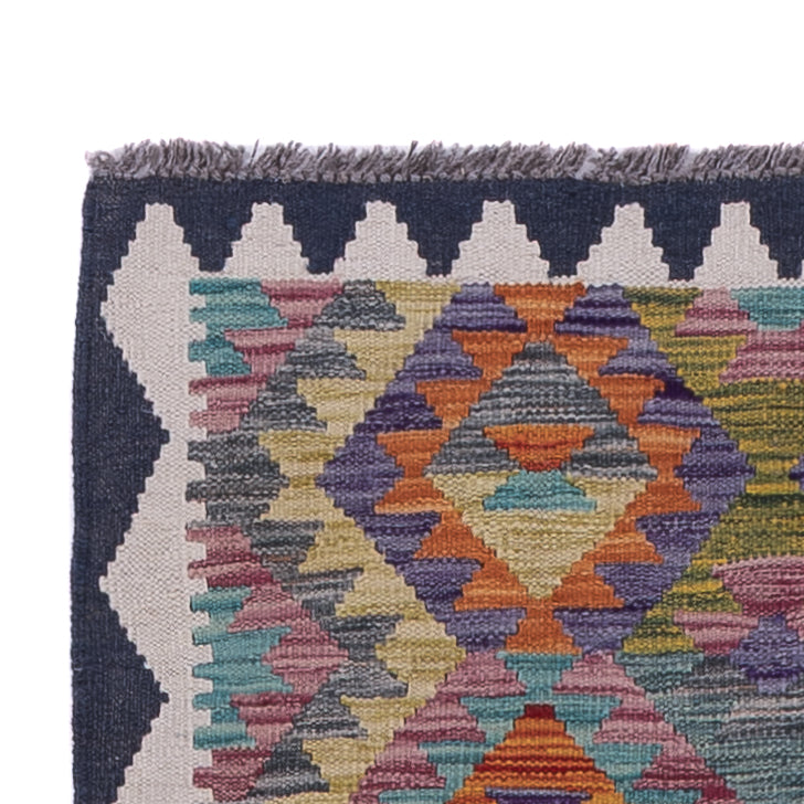 Kilim Maimana Koberec 75x297cm - Vlněný koberec