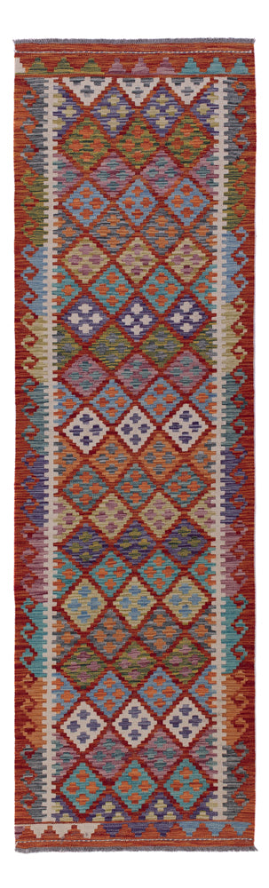 Kilim Maimana Koberec 294x81cm - Vlněný koberec