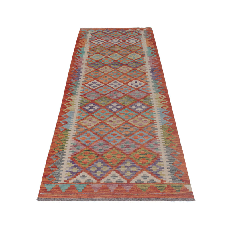 Kilim Maimana Koberec 294x81cm - Vlněný koberec