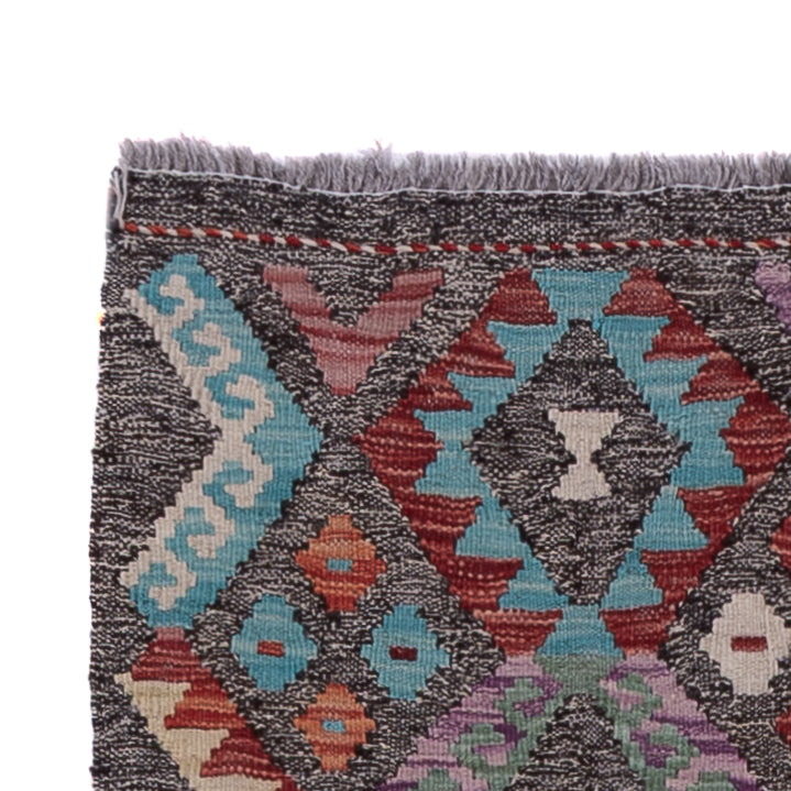 Kilim Maimana Koberec 305x88cm - Vlněný koberec