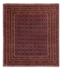 Afghánský kilim Koberec 168x190cm - tmavě červená – product image