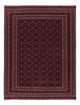 Afghánský kilim Koberec 159x208cm - tmavě červená