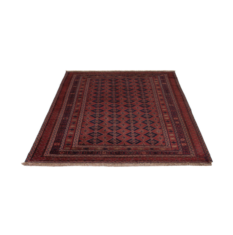 Afghánský kilim Koberec 156x206cm - tmavě červená