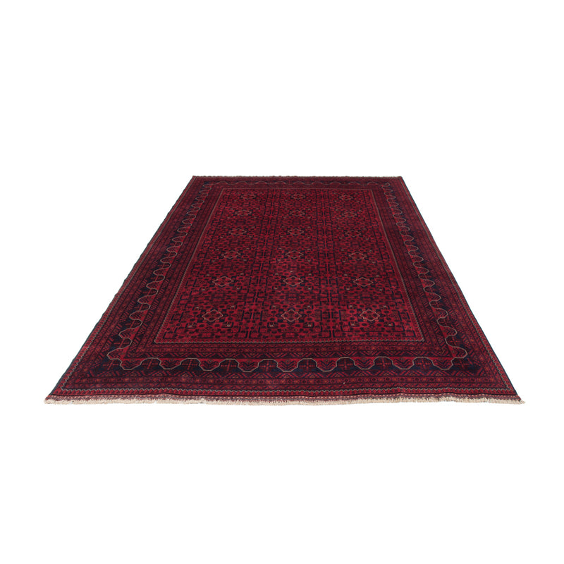 Afghánský koberec - Kunduz - 309 x 203 cm - tmavě červená