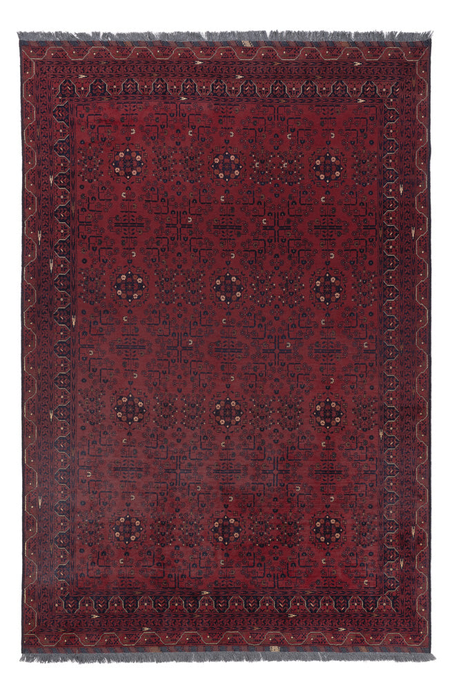 Khal Mohammadi Koberec 194x287cm - Orientální koberec - tmavě červená