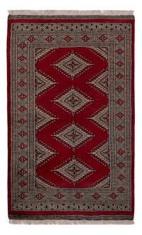 Pákistánský koberec - 152 x 94 cm - červená – product image