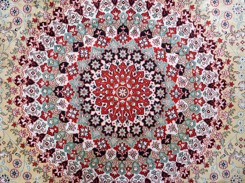 Čínské hedvábí Koberec 373x275cm - Orientální koberec