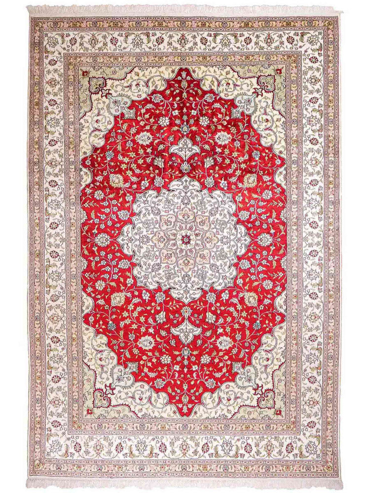 Čínské hedvábí Koberec 182x276cm - Orientální koberec