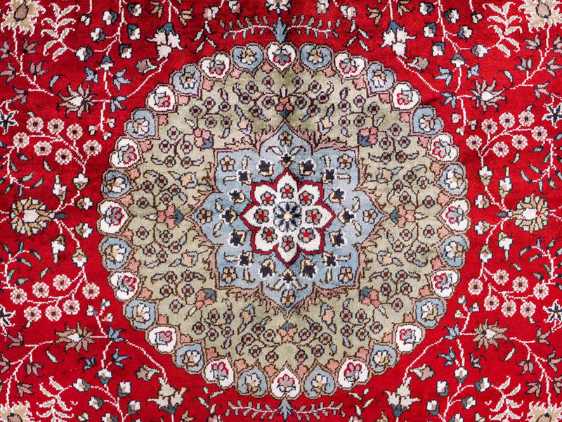 Čínské hedvábí Koberec 246x152cm - Orientální koberec