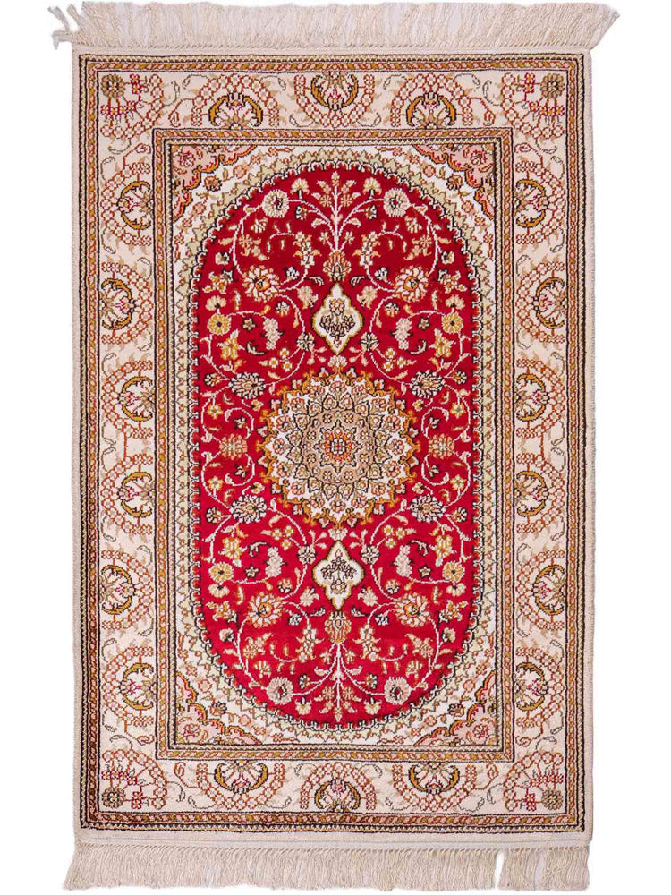 Čínské hedvábí Koberec 81x122cm - Orientální koberec