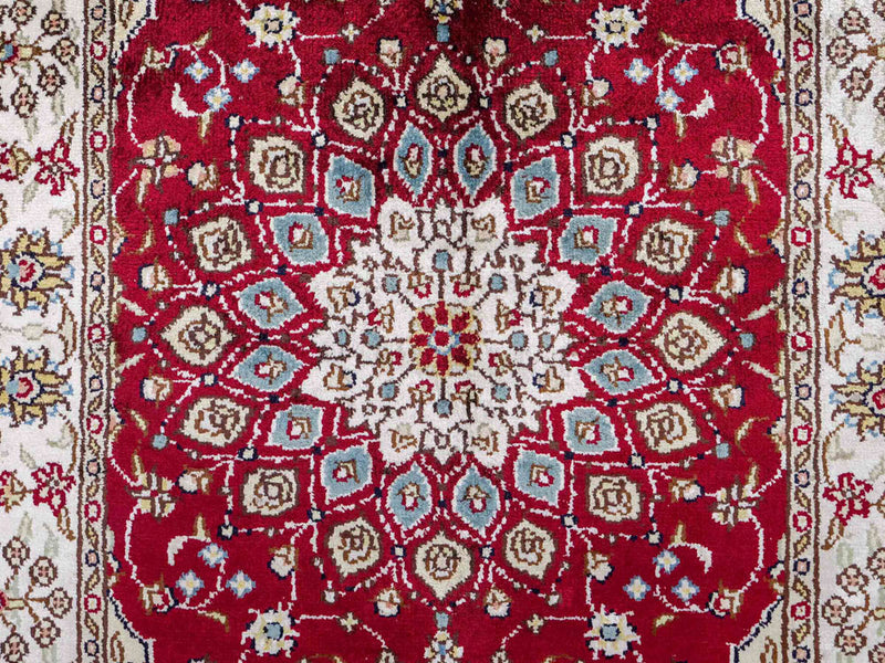 Čínské hedvábí Koberec 87x56cm - Orientální koberec