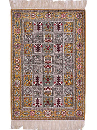 Čínské hedvábí Koberec 93x63cm - Orientální koberec – product image