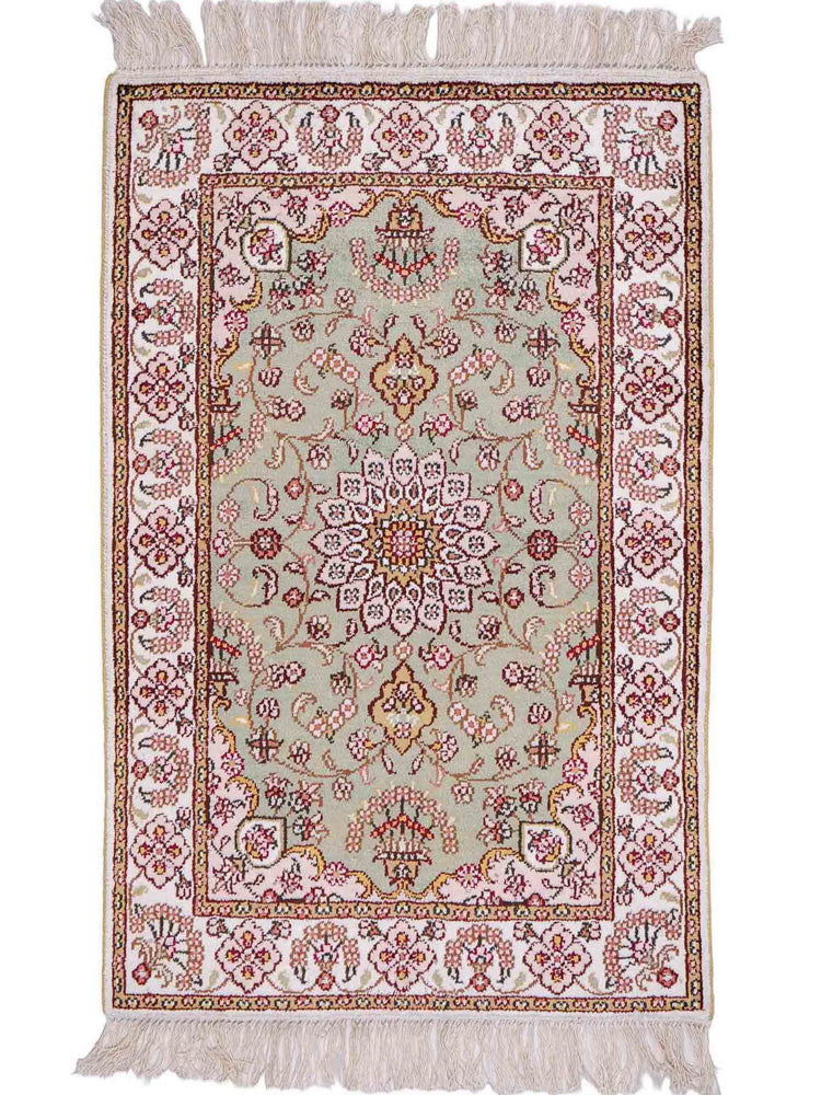 Čínské hedvábí Koberec 63x92cm - Orientální koberec