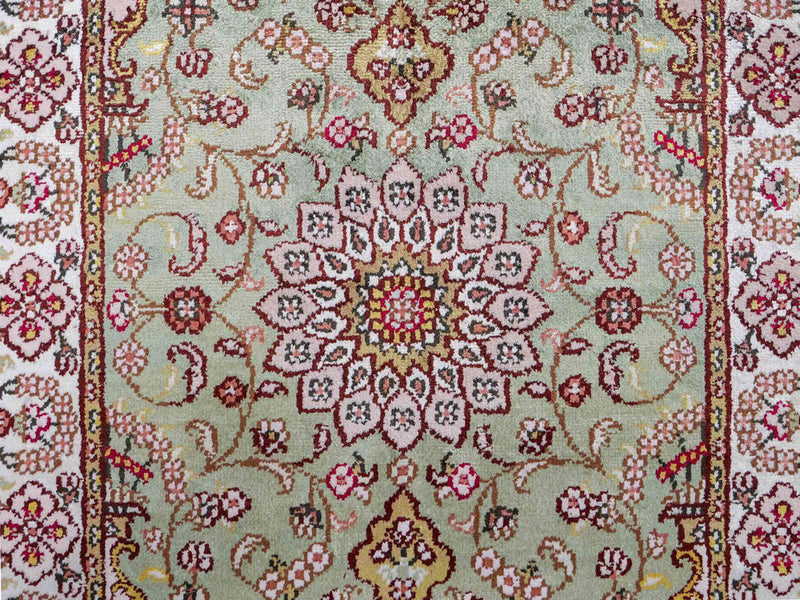 Čínské hedvábí Koberec 63x92cm - Orientální koberec