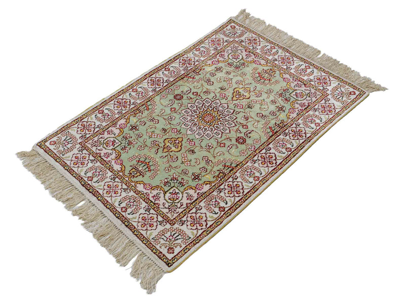 Čínské hedvábí Koberec 63x92cm - Orientální koberec