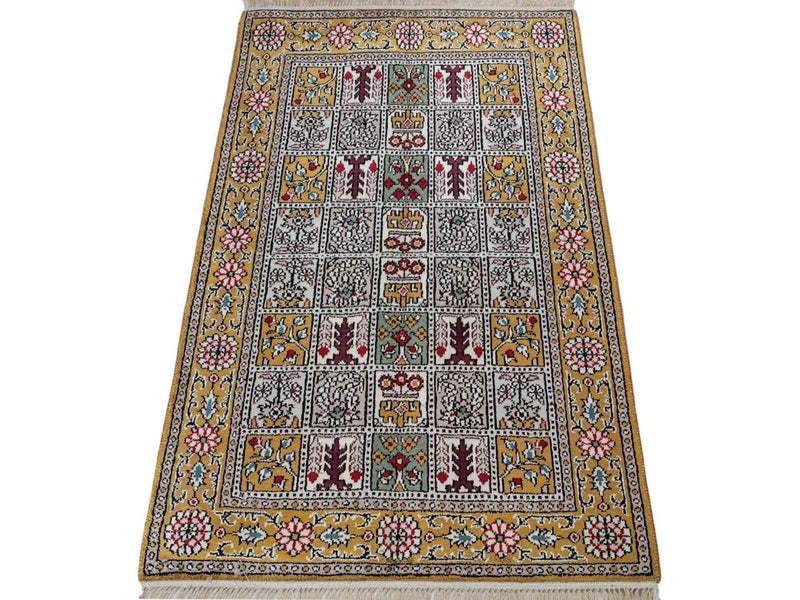Čínské hedvábí Koberec 92x64cm - Orientální koberec